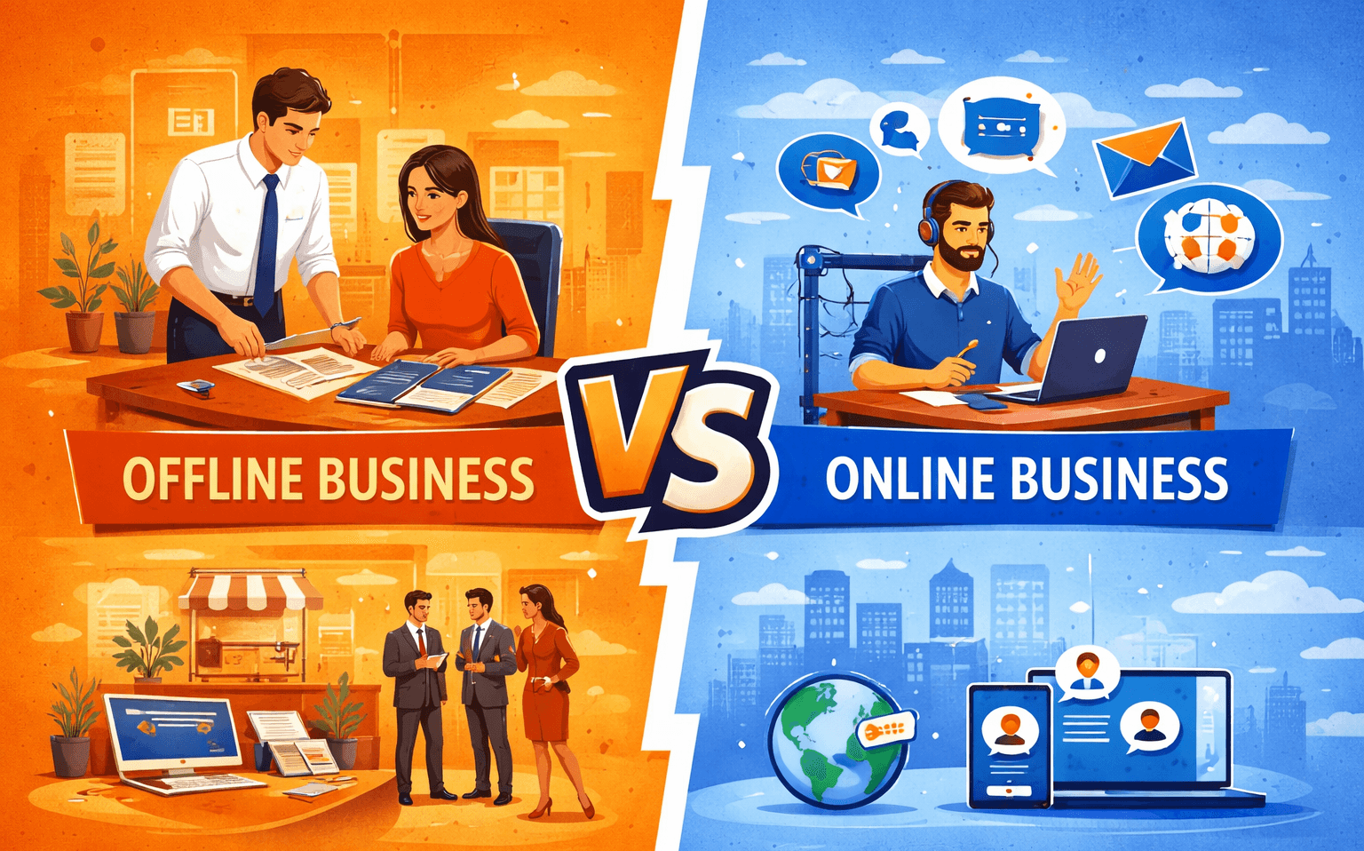 Offline vs Online Business: Which One Wins in 2026?